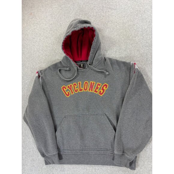 Iowa‎ State Cyclones Campus Hoodie Sweatshirt (Women's Large) Gray - Picture 1 of 13